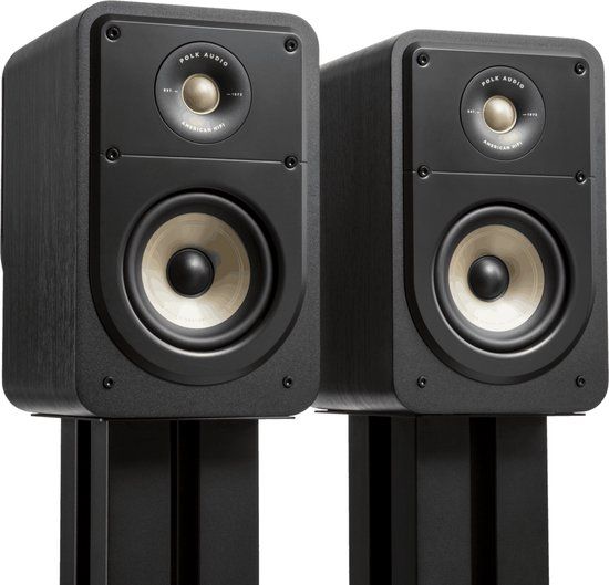 Polk Audio Signature Elite ES15 - Boekenplank luidspreker - Zwart - Paar
