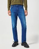 Wrangler TEXAS SLIM BLUE JAM Jeans Heren W36 x L30
