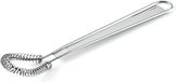 Merkloos 2 Zilveren eiklopper Roestvrijstalen mini-springspiraalblender Handheld melkopschuimer Sausblender Blender Koffieblender Keuken ei-gereedschap Garde
