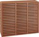 Evolar Housse de climatisation Unité extérieure - Couverture de pompe à chaleur - Sans entretien - WPC - 170 x 130 x 75 cm - EVO-COVER-WPCXLT
