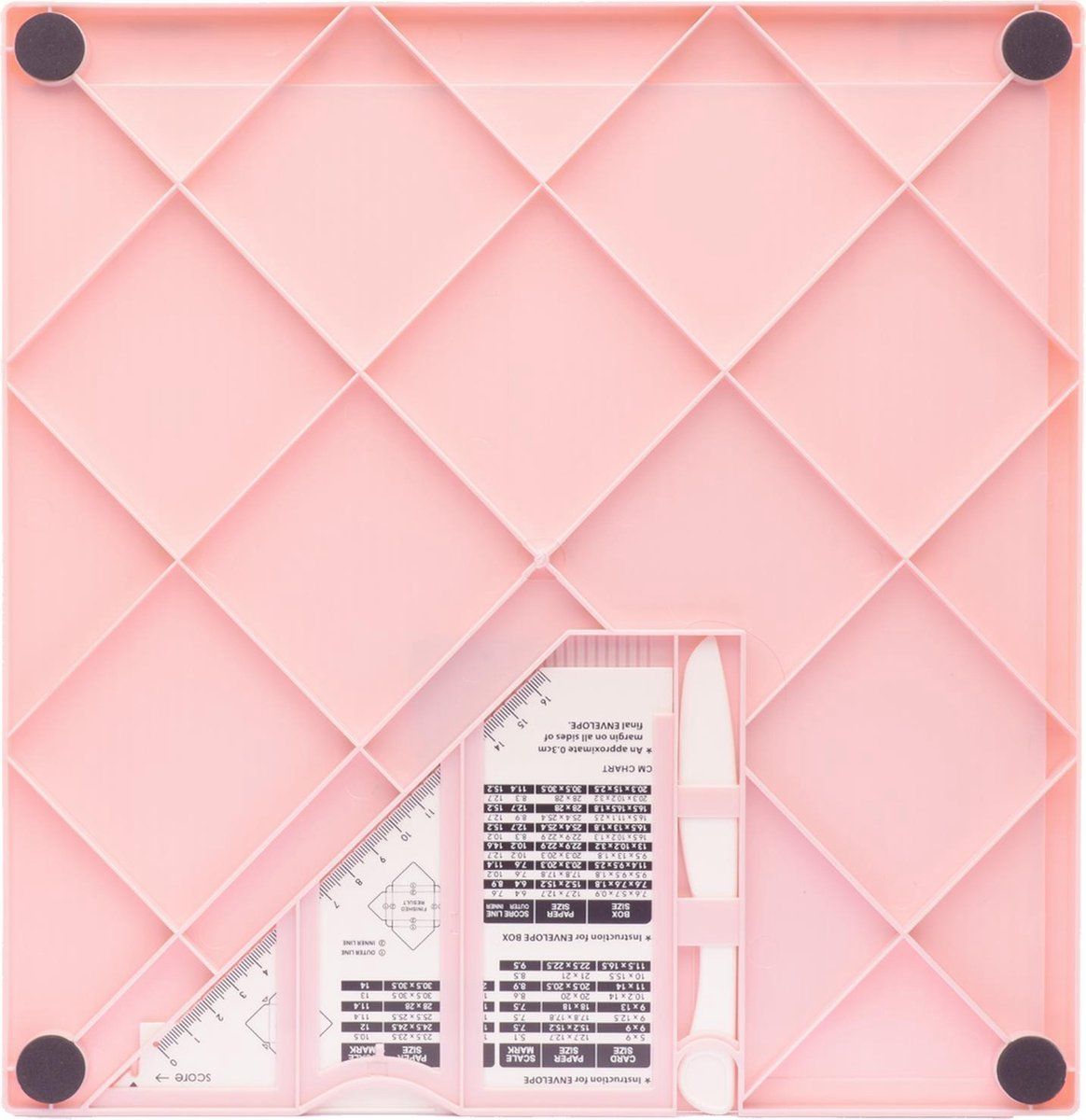 Vaessen Creative Rilbord - Score Easy - CM/Metric - roze - 8716052226672