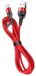 USAMS U26 Serie - Câble MicroUSB tressé - 1m - Charge rapide - Rouge