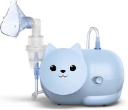 OMRON Nami Cat Inhalator - Inhalator baby, krachtige compressor voor snelle en effectieve behandeling van ademhalingsklachten bij kinderen