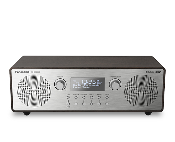 Panasonic RF-D100BT grijs, zwart