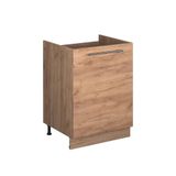 Vicco Fame-Line Wastafelkast, Goudkleurig Eiken/Goudkleurig Eiken, 60 cm