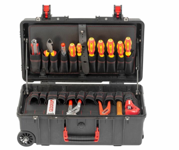 Gedore RED R21902072 - Gereedschapset Sanitair In Verrijdbare Though Case - 72-dlg.