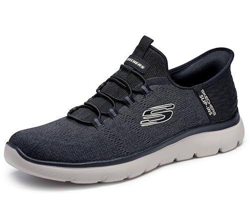 Skechers Slip-Ins: Summits - Key Pace 232469-BLK Mannen Zwart Sneakers maat 42,5