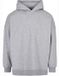Build Your Brand Oversized Cut On Hoodie Grey XXL