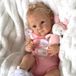 Reborn-pop fille silicone réaliste 46 cm