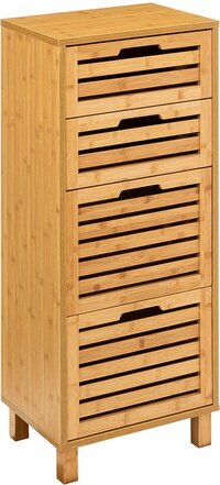 Badkamerkast 4 Lades Margot Bamboe - Merkloos