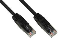 LINK LK6AU100BL netwerkkabel categorie 6A onafgeschermd UTP AWG24 kleur zwart HALOGENFREE MT 10