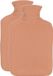 H&S Collection Bouillotte - 2x - avec housse polaire - saumon - 1,75L