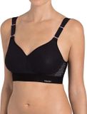 Triumph Triaction Hybrid Lite P Ex Sportbeha met racerback, Zwart, 70E