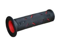 PROGRIP Strada 717-149 Stuurgrepen - dubbele dichtheid - rood/zwart
