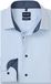 OLYMP 24/7 Luxor modern fit chemise - twill - bleu clair - Facile à repasser - Taille du col : 43