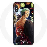 Maniacase Hoesje voor Xiaomi Redmi Note 5 Pro One Piece Vrolijk kerstfeest Zoro Anime Manga