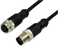 BKL Electronic 2702041 Sensor/actuator verlengkabel M12 Aantal polen (sensoren): 4.5 Stekker (recht) op koppeling (recht) 5 m