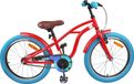 Vélo enfant 18 pouces pour 5-7 ans Rouge