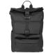 Genesis Pallad Sac à dos pour ordinateur portable de 14,1 à 17,3", compartiment pour ordinateur portable, université, école, travail, étude, sac étanche et fermeture éclair, Noir, 28,5 x 14,5 x 42 cm