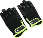HASE Handschuhe 3 Finger, Größe M, Schwarz