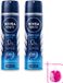 Nivea Men Fresh Active Deodorant Spray 2 x 150 ml