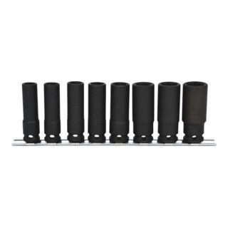 KS Tools 3/8" zeskant dopsleutelset, lang, 8-delig