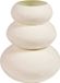WOOOD Tera Vase - Métal - Jaune clair brillant - 35x28x28