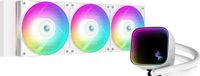 DeepCool LS720 SE WH - Vloeistofkoelsysteem processor - 360 mm radiator - Intel LGA 1700 - AMD AM5, AM4 - 3x 120mm RGB fans - wit