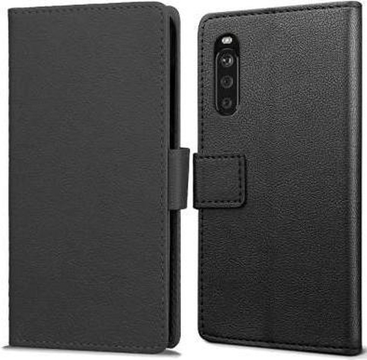 Just in Case Sony Xperia 10 III Book Case Zwart