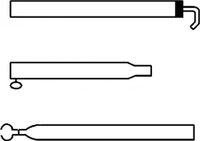 Campking Dakstang 170-260 cm, 28mm aluminium - Stokdelen -