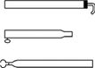 Campking Dakstang 170-260 cm, 28mm aluminium - Stokdelen -