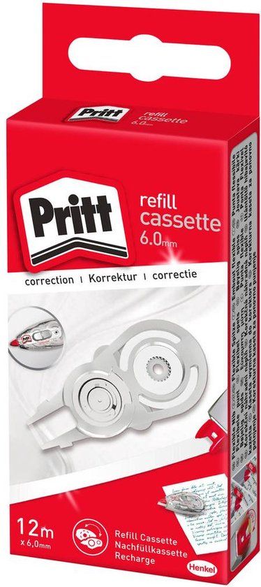 Pritt Refill Cassette Flex 6 mm - 1200 cm - 1 stuk(s)