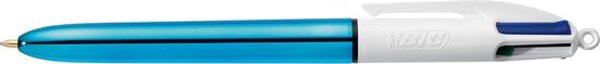 BIC 982874, Clip, Multifunctionele balpen, Navulbaar, Zwart, Blauw, Groen, Rood, 12 stuk(s)