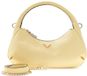 GUESS Gilda Mini Hobo Schoudertas Pale Yellow