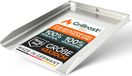 Grillrost.com Das Original Napoleon Plaque de cuisson en acier inoxydable | Plancha 45x30cm - convient au Napoleon Rogue (avec brûleur arrière) | 4mm Massiv