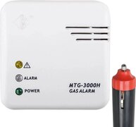 Garvan MTG-3000H Gasmelder 12 Volt - 12v en 230v aansluiting - Geschikt voor auto, caravan en boot