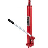 Latios Cric hydraulique - Long bélier - Capacité de charge 8 tonnes - Rouge