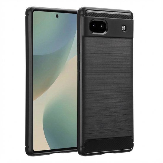 imoshion Brushed Backcover voor de Google Pixel 6a - Zwart