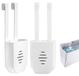 Merkloos Icecat Set van 2 Toilet Tablet Houders met Haak voor Reinigen