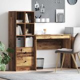 Maison Exclusive - Table avec tiroir, 2 pièces, bois recyclé