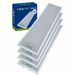 Alapure 4x Metaalfilter voor Electrolux 50287156009 497x170mm