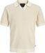 JACK&JONES JPRBLAHUDSON KNIT SPLIT NECK SS Heren Polo Wit XXL