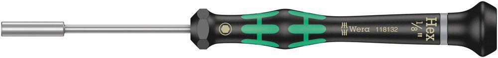 Wera 05118132001 2069 elektronica-dopsleutel, 1/8" x 60 mm