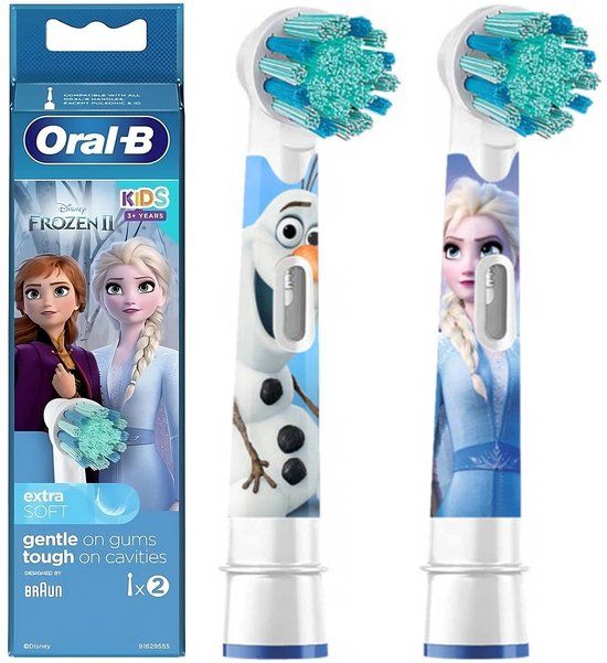 Oral-B Kids Frozen - Opzetborstels - 2 stuks