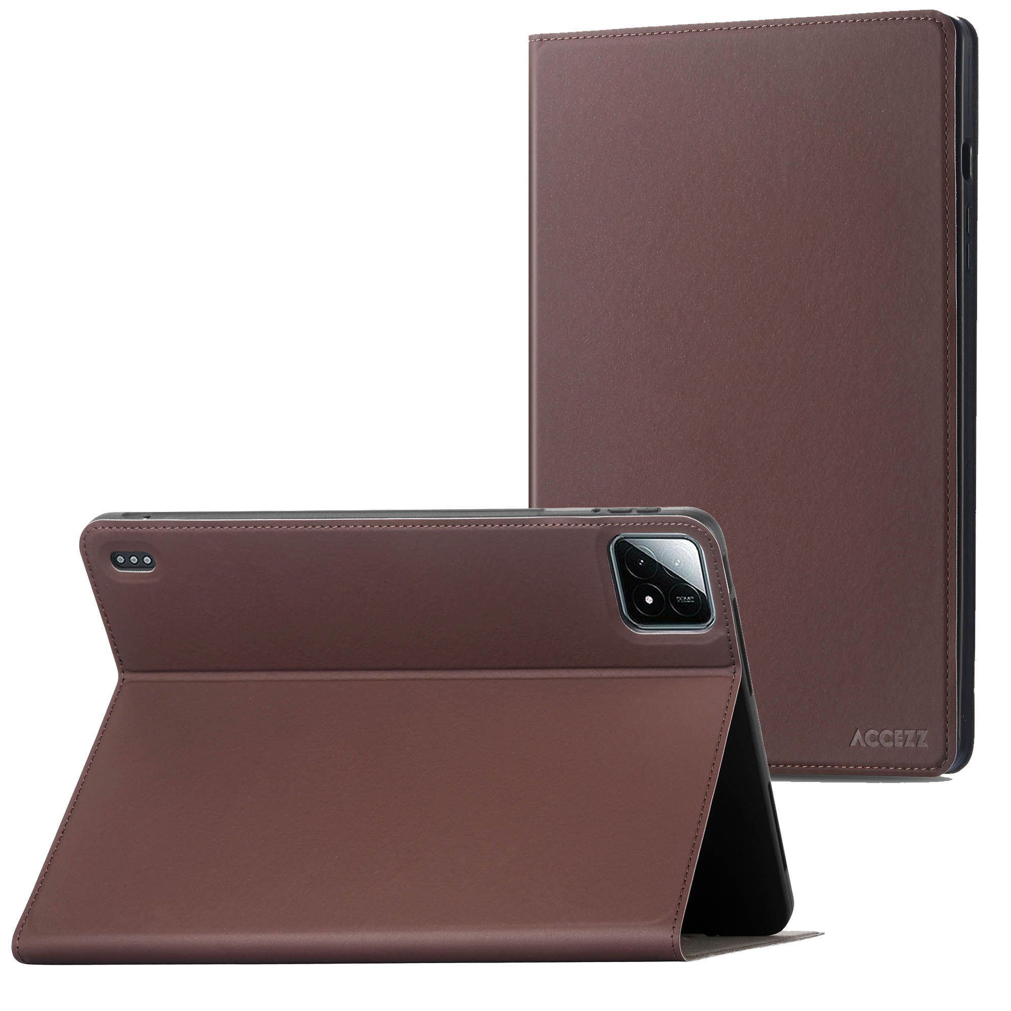 Accezz Classic Tablet Case for Xiaomi Pad 6S Pro 12.4 - Brown