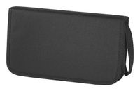 Hama Portefeuille en nylon 64 CD - Noir