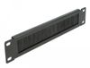 DeLOCK 66287 Borstelpaneel Rack Accessoire 1U Zwart
