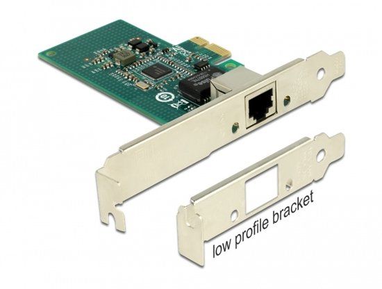 Delock PCI Express x1 Card 1 x RJ45 Gigabit LAN i210