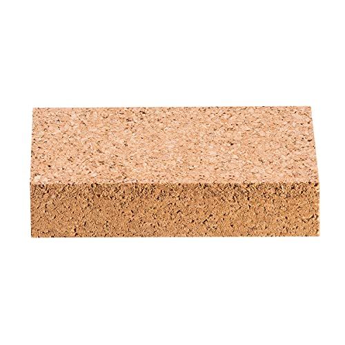 KUSSNER Schuurblok van kurk - 115x60 mm - Voor nat en droog schuurpapier