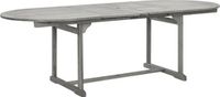 vidaXL 9-delige tuinset, massief acaciahout
